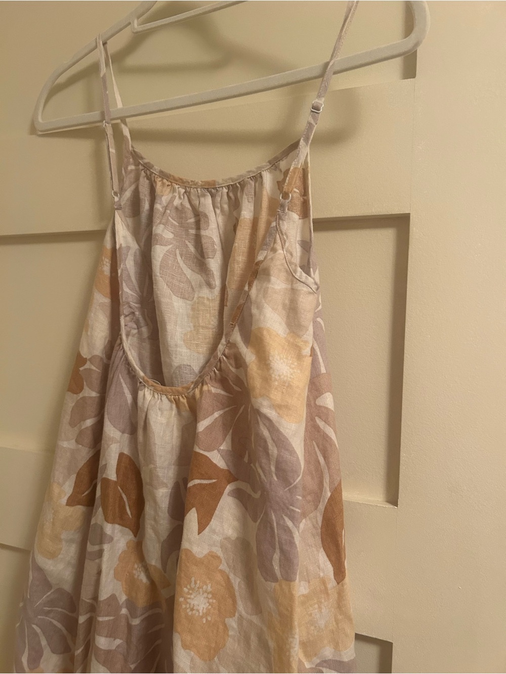 Aritzia Little Moon Linen Floral Maxi Dress - Picture 6 of 7